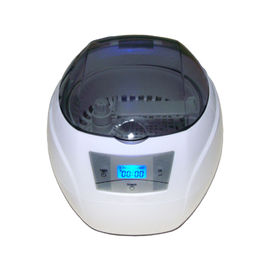 De zilveren Ultrasone Reinigingsmachine van het Juwelen Digitale Huishouden met 600ml-Tankcapaciteit, 42000Hz-Frequentie