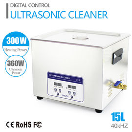 De Digitale Tand Ultrasone Reinigingsmachine van SUS, 15L Benchtop-Delen Schonere Ce &amp; RoHS