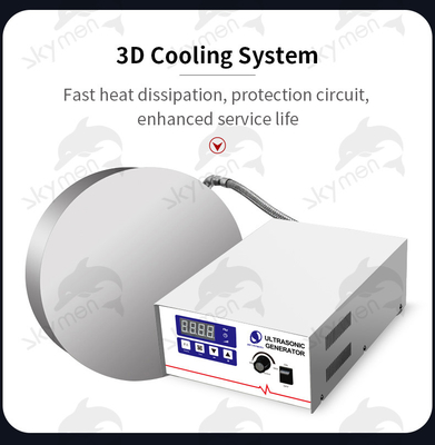 Raad die van de de Generatorkring van de Skymen de Ultrasone Omvormer SUS304 22kHz schoonmaken