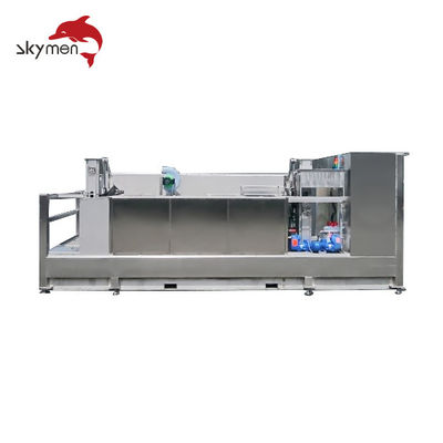 KWALITEIT  Large Industrial Ultrasonic Cleaning Machine With Filtration Cycle Ultrasonic Bath Heat Exchanger FABRIEK