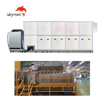 KWALITEIT  34.2KW Ultrasonic Cleaning Equipment For Turbo Blade Aerospace Component FABRIEK