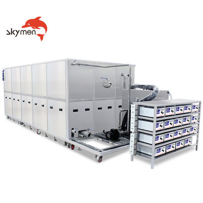 Custom Industrial Ultrasonic Cleaner 380V 3 Phase PLC Control