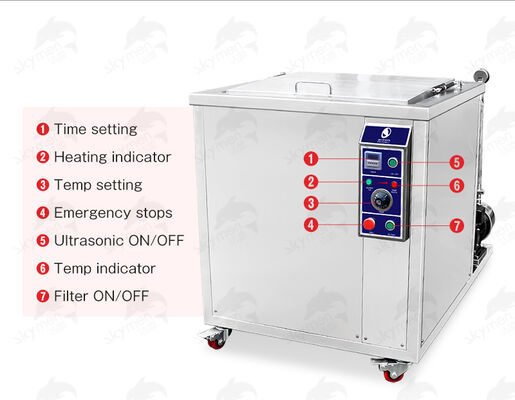 Skymen Sonic Cleaning Industrial Doc Egr Koeler Afvoercomponent DPF Ultrasone Reiniger