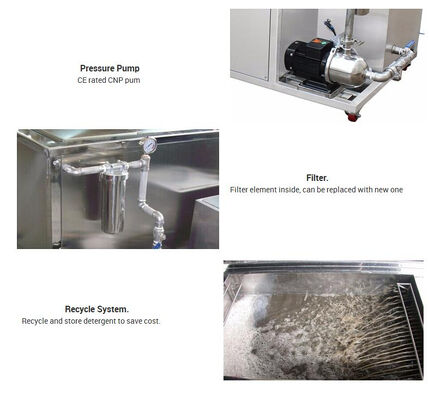 130L 150L 200L 300L 360L 540L Industriële Ultrasone Reiniger voor Versnellingsbakreparatie
