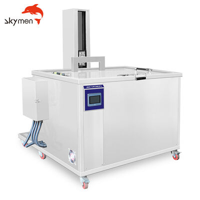 Automatische ultrasone reiniger voor banden met pneumatische lift