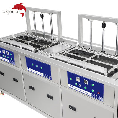 Tweetraps ultrasone reinigingsmachine met rol voor efficiënte industriële reiniging