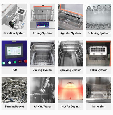 Tweetraps ultrasone reinigingsmachine met rol voor efficiënte industriële reiniging