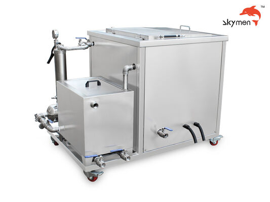 Industriële ultrasoonreiniger met filtersysteem