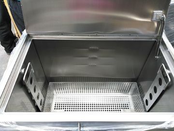 Het Gebraden gerechtmanden die van SUS304 260L Tank met 3000W-Verwarmer schoonmaken