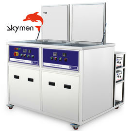 De dubbele Filter van de de Wasmachine Schoonmakende Drogende Spoelende Olie van Tank Ultrasone Delen 3600 Watts