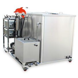 De dubbele Filter van de de Wasmachine Schoonmakende Drogende Spoelende Olie van Tank Ultrasone Delen 3600 Watts