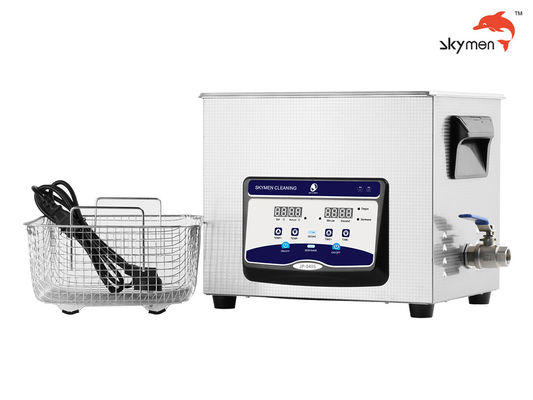 Professional 2,85gallon Ultrasone Schonere Skymen met Heater And Basket For Denture