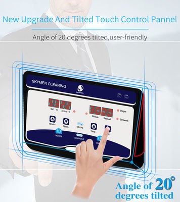 Skymen Ultrasoon Bad voor patroonhuls van Vuurwapens met 200W-Verwarmer 1,72 Gallon