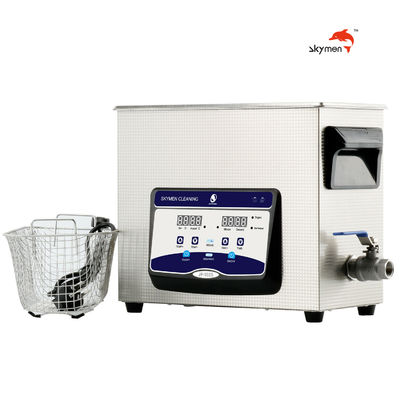Skymen Ultrasone Reinigingsmachine voor Vape-Rollen van e-Sigaret met Mand200w Verwarmer 1,72 Gallon