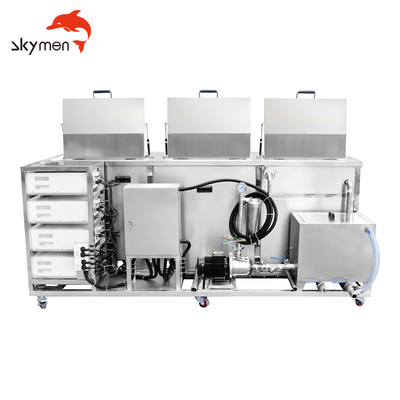 Pakkings264l Roestvrij staal Ultrasone Schonere 6000W Dpf 3 Tank Skymen JP-3120GH