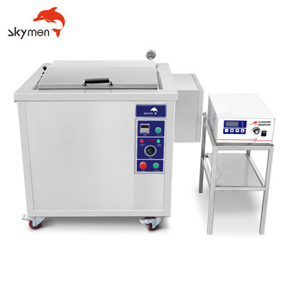 Ultrasone reinigingsmachine met één tank en filtersysteem