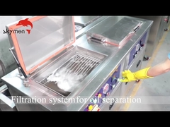 Adjustable Timer Industrial Ultrasonic Cleaner 360L 3600W For Ejector Pins / Punchs